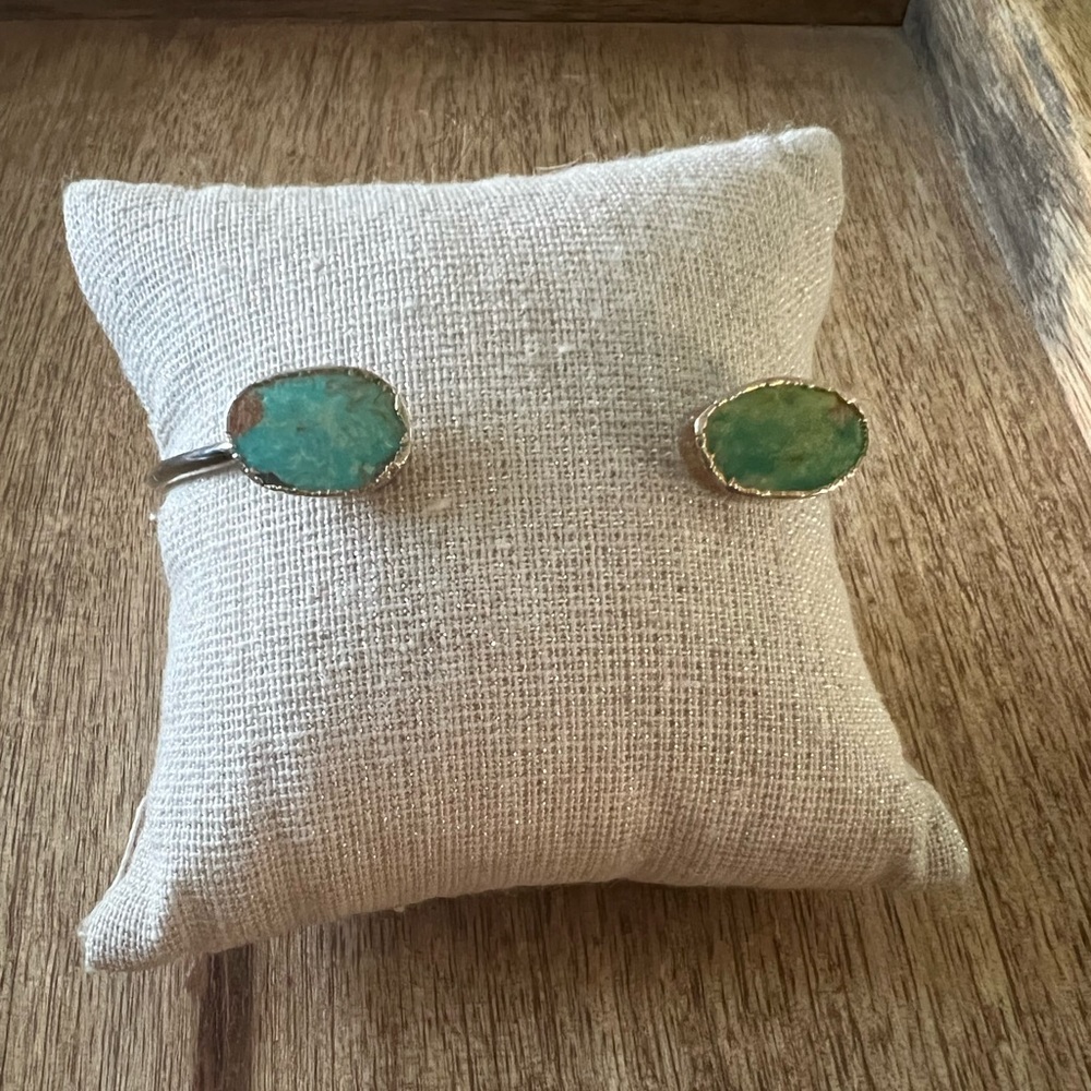 Turquoise cuff bracelet